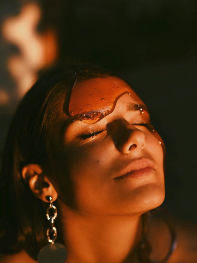 CAPTIVE OF LOVE Mirror Earrings