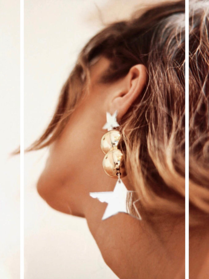 CASABLANCA Mirror Earrings