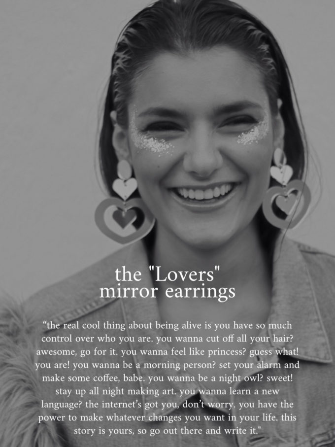 LOVERS Mirror Earrings