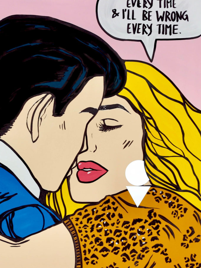 ART NEVER LIES Painting