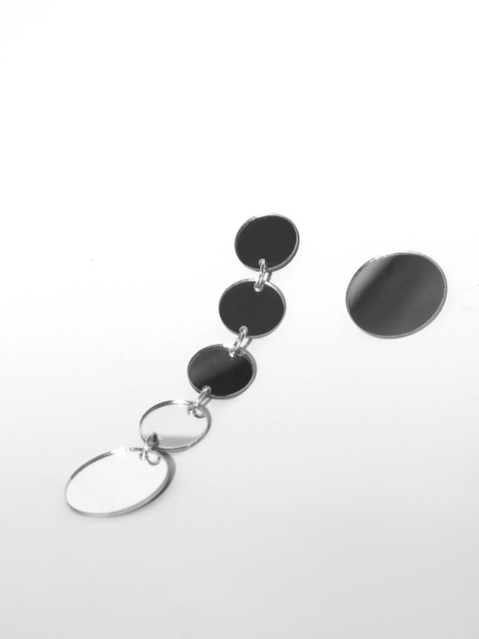BROKEN UNIVERSE Mirror Earrings