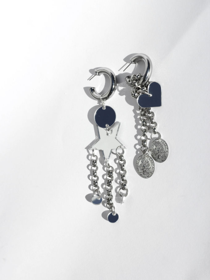 HEARTBREAKER Mirror Earrings