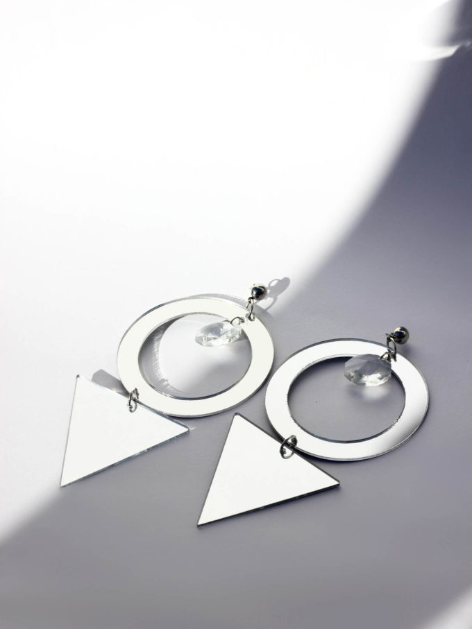 REALEYES Mirror Earrings