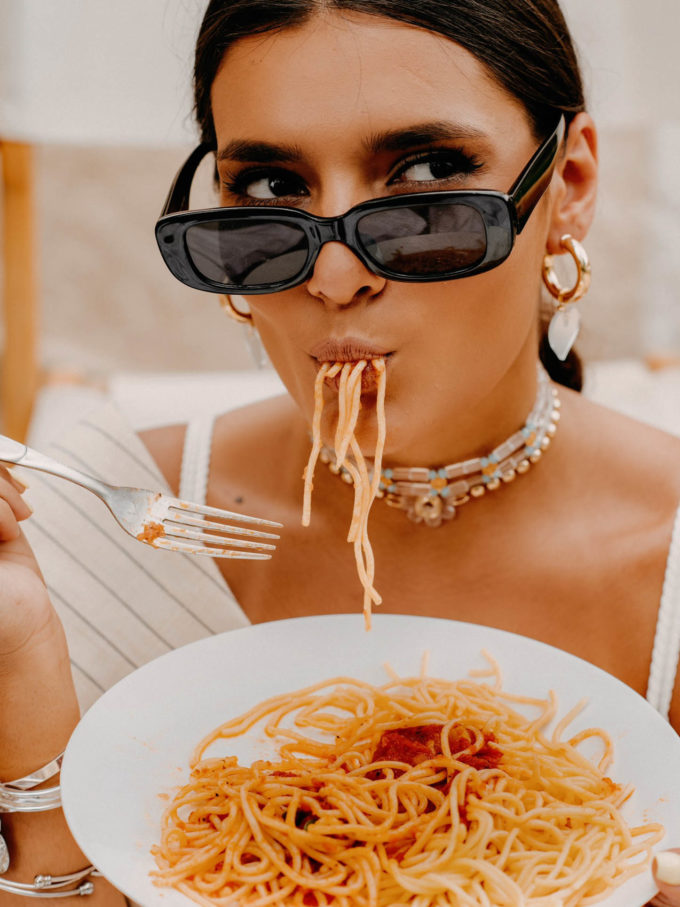 MIRROR Gold Hoops (heart)