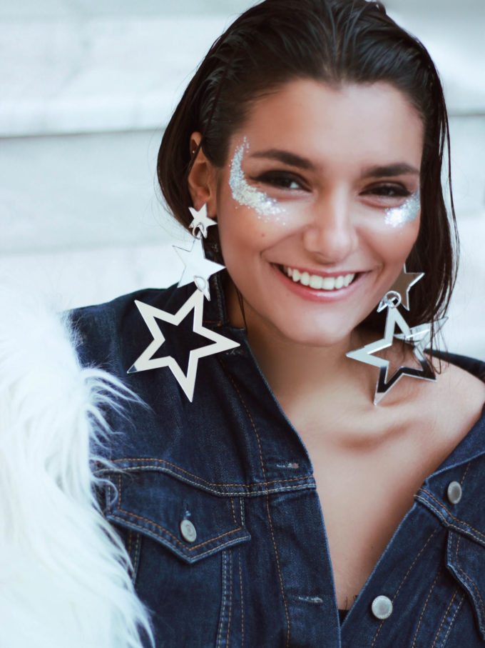 SKYPORN Mirror Earrings