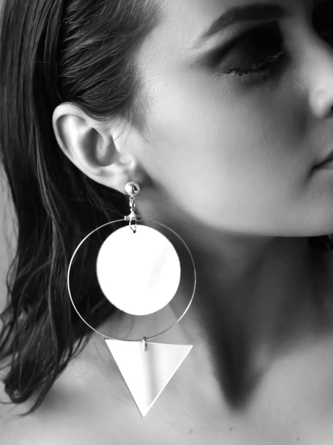 POCAHONTAS Mirror Earrings