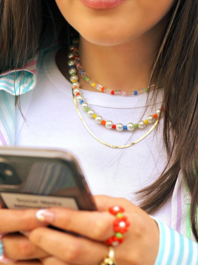 Cloudy RAINBOW Necklace
