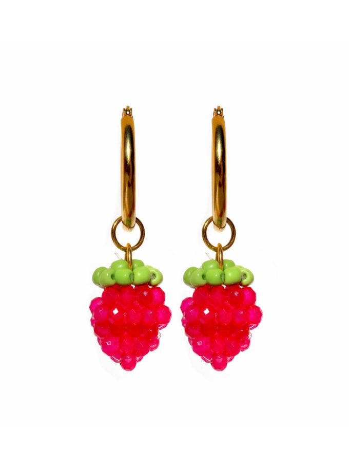 STRAWBERRY (fuchsia) Hoops