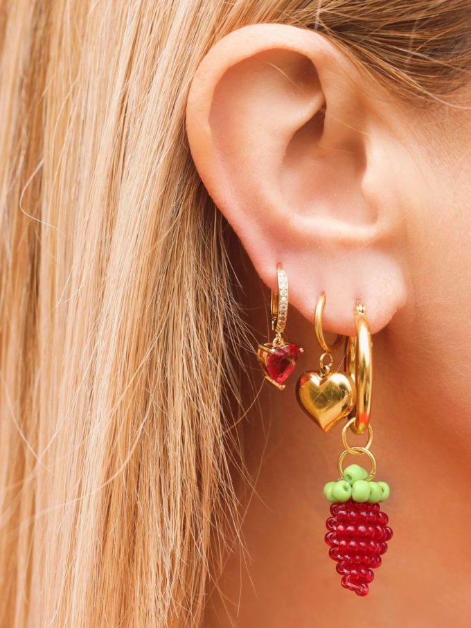 STRAWBERRY (red) Hoops