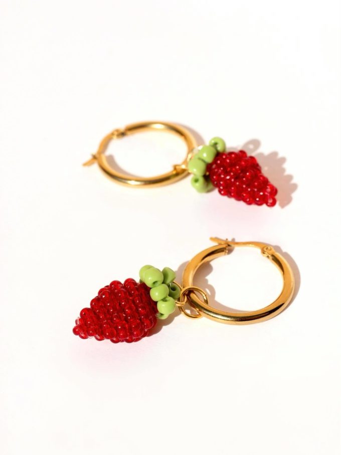 STRAWBERRY (red) Hoops