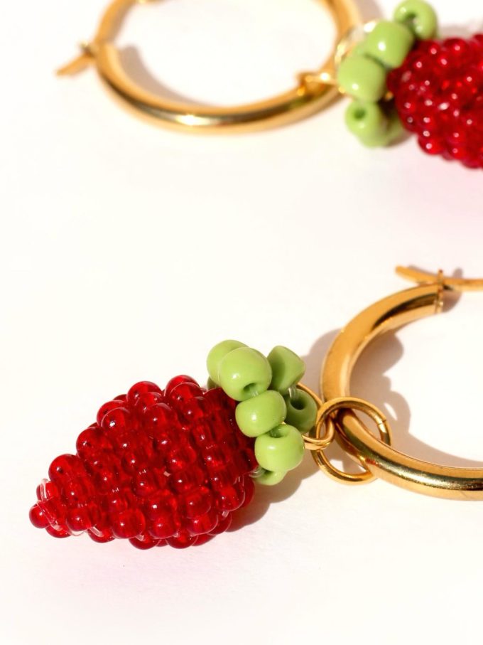 STRAWBERRY (red) Hoops