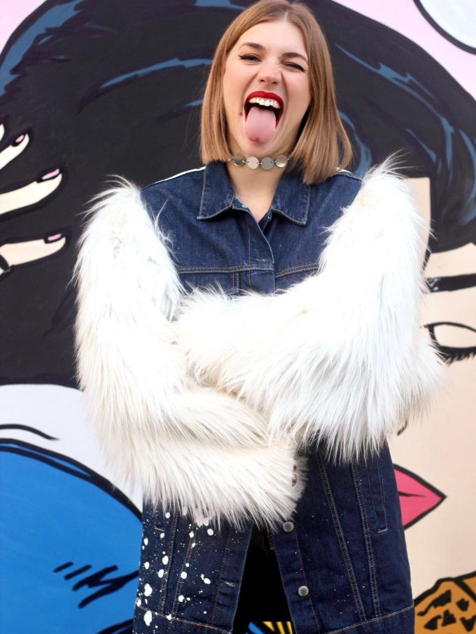 WHEN DID LOVE BECOME UNCOOL Jean Jacket