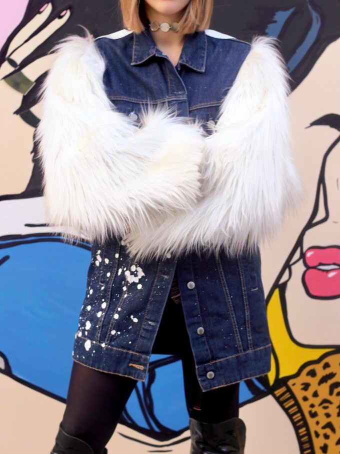 WHEN DID LOVE BECOME UNCOOL Jean Jacket