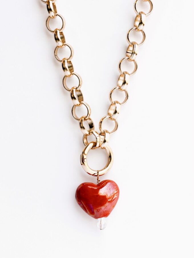 THE LOVER Necklace (Red)