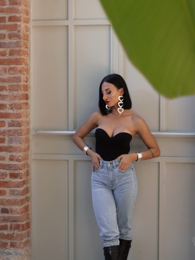 HEARTS Mirror Earrings