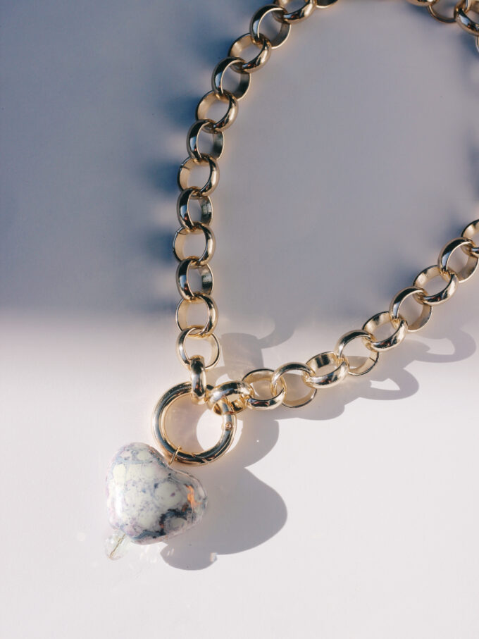 THE LOVER Necklace (Marble)