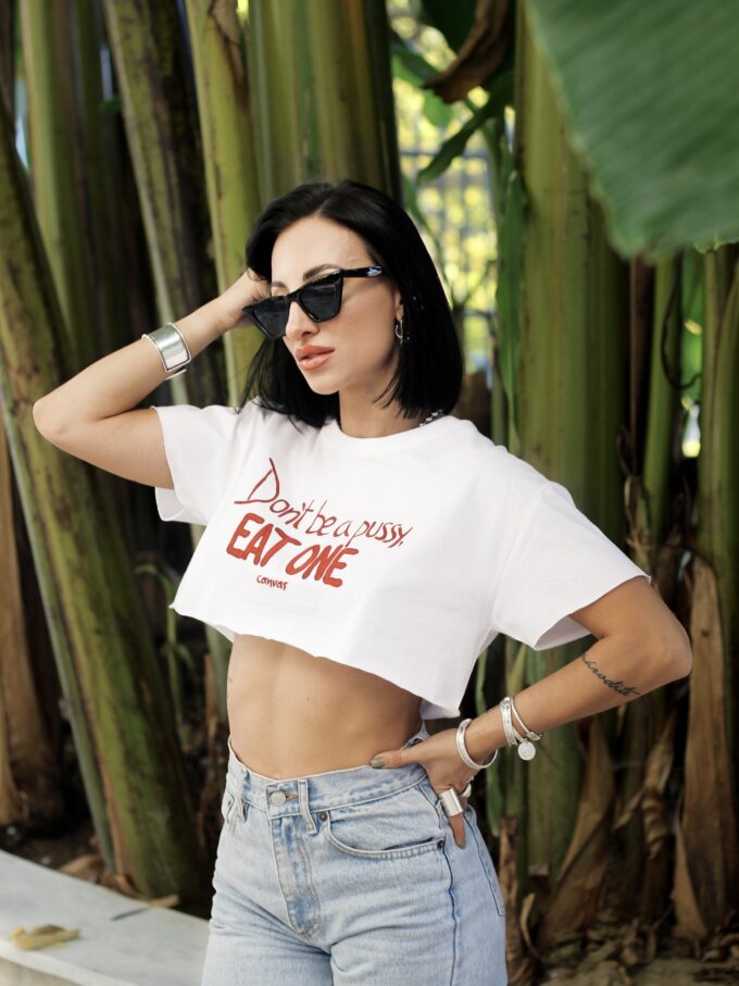 EAT ONE Crop Top