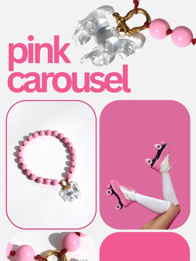 PINK CAROUSEL Necklace