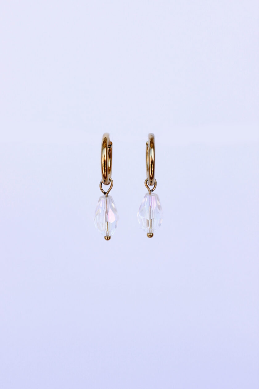 MINI CRYSTAL Hoops - Image 3