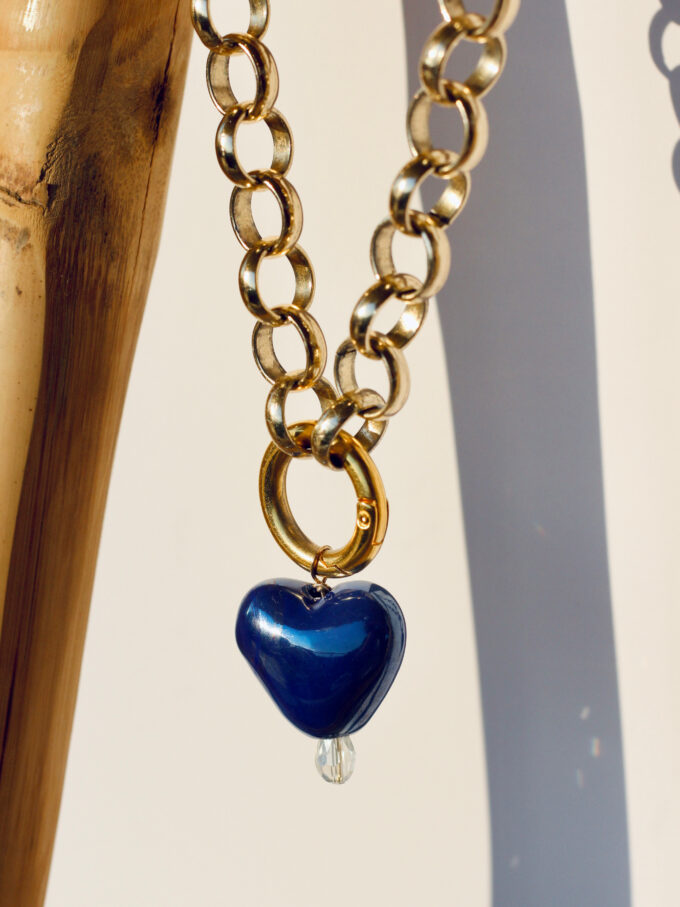 THE LOVER Necklace (Blue)